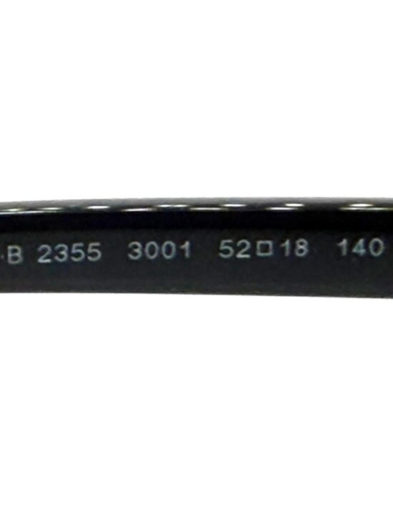 BURBERRY B 2355 3001 BLACK WOMEN EYEGLASSES 52MM 18 140 main image 8